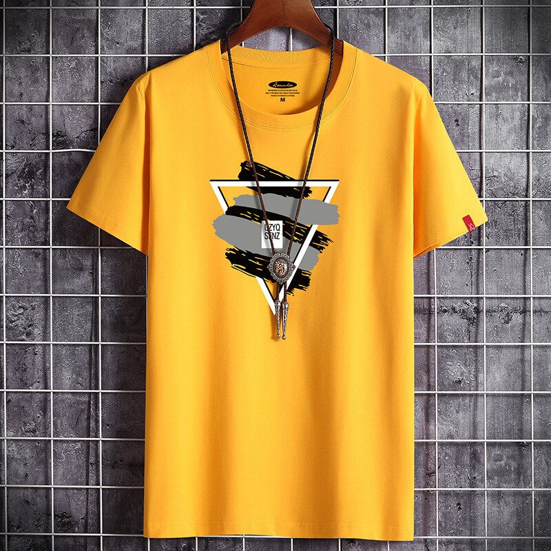 Fashion Anime T Shirt White Oversized Summer