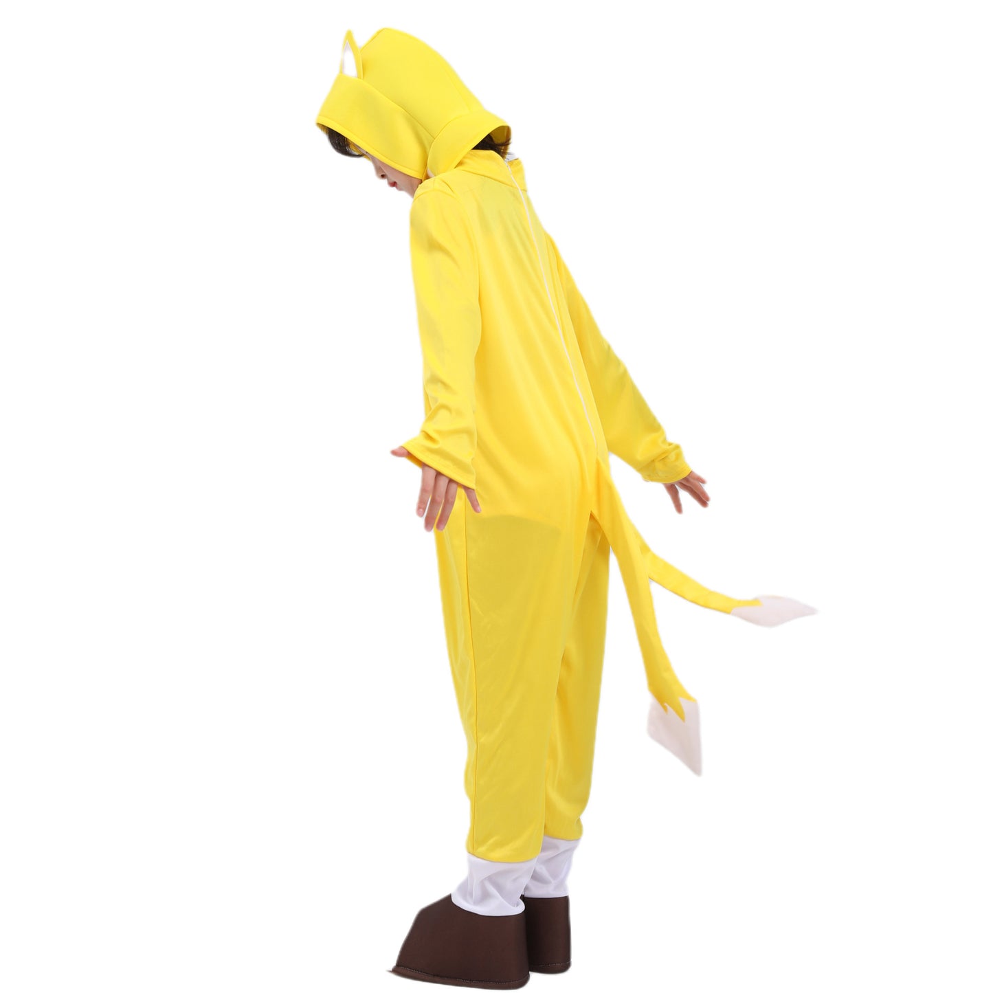 Children's party performance costume cosplay yellow fox Tals supersonic kid