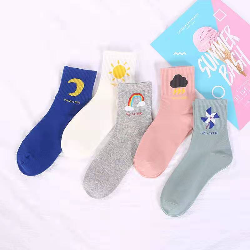 Stocking children women in the middle tube stacking socks