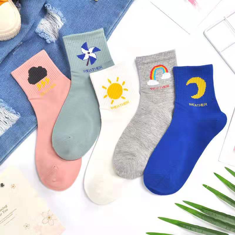Stocking children women in the middle tube stacking socks