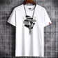 Fashion Anime T Shirt White Oversized Summer