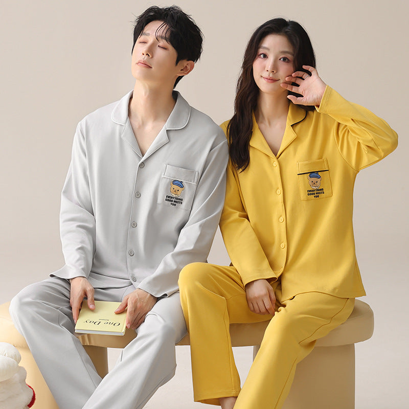 Couple collar men and women