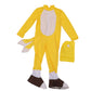 Children's party performance costume cosplay yellow fox Tals supersonic kid