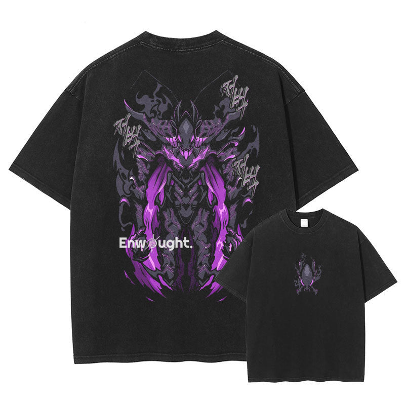 Sung Jin Woo T Shirt Anime S-Solo-Leveling Oversized Vintage