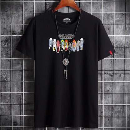 T Shirt Summer for Men Clothing Vintage T-shirt Tshirt Harajuku Manga Anime S-6XL