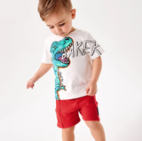 Cute Knitted Short Sleeve Boys Set