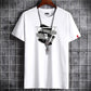 Fashion Anime T Shirt White Oversized Summer