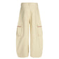 Silhouette curved knife pants