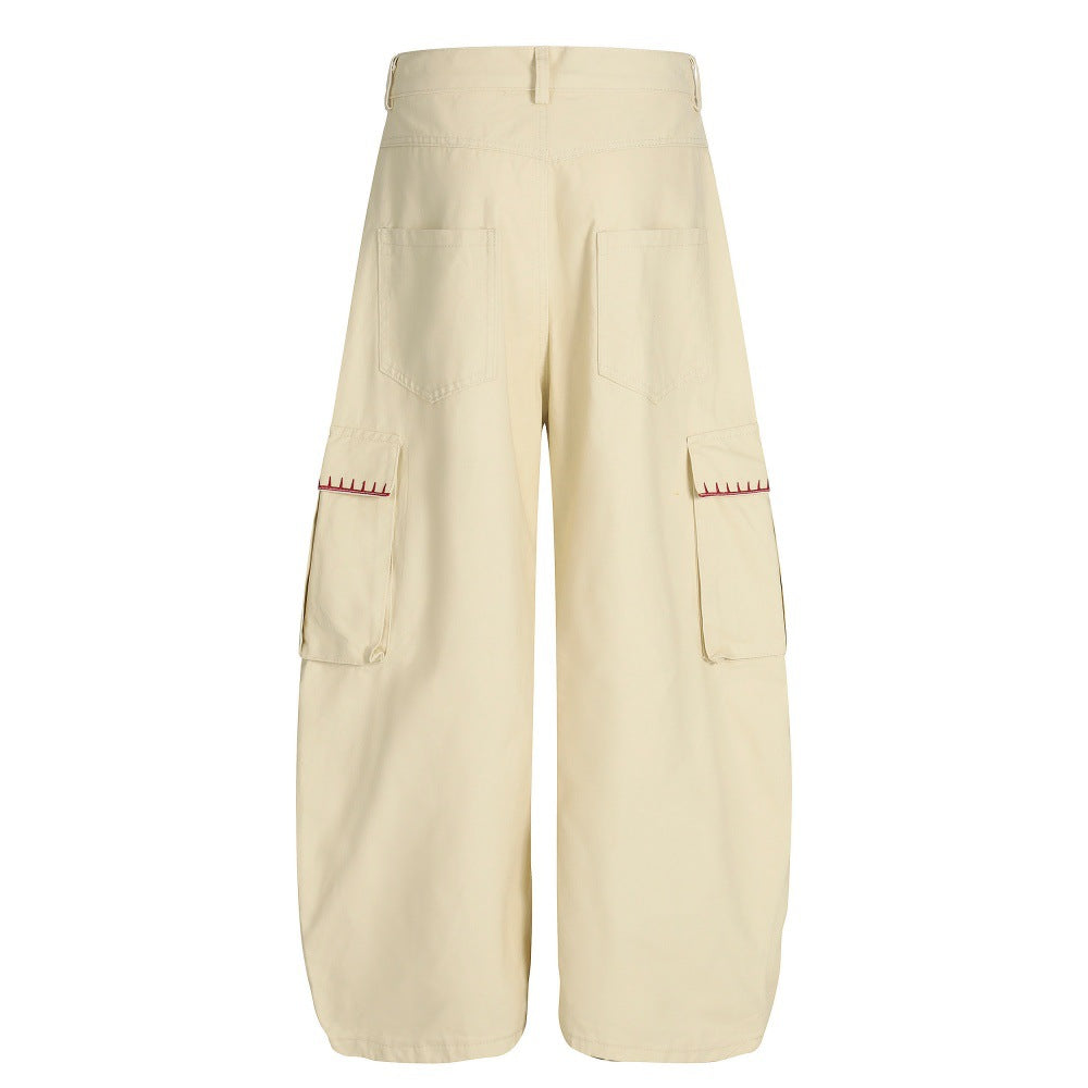 Silhouette curved knife pants