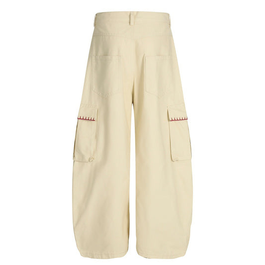 Silhouette curved knife pants