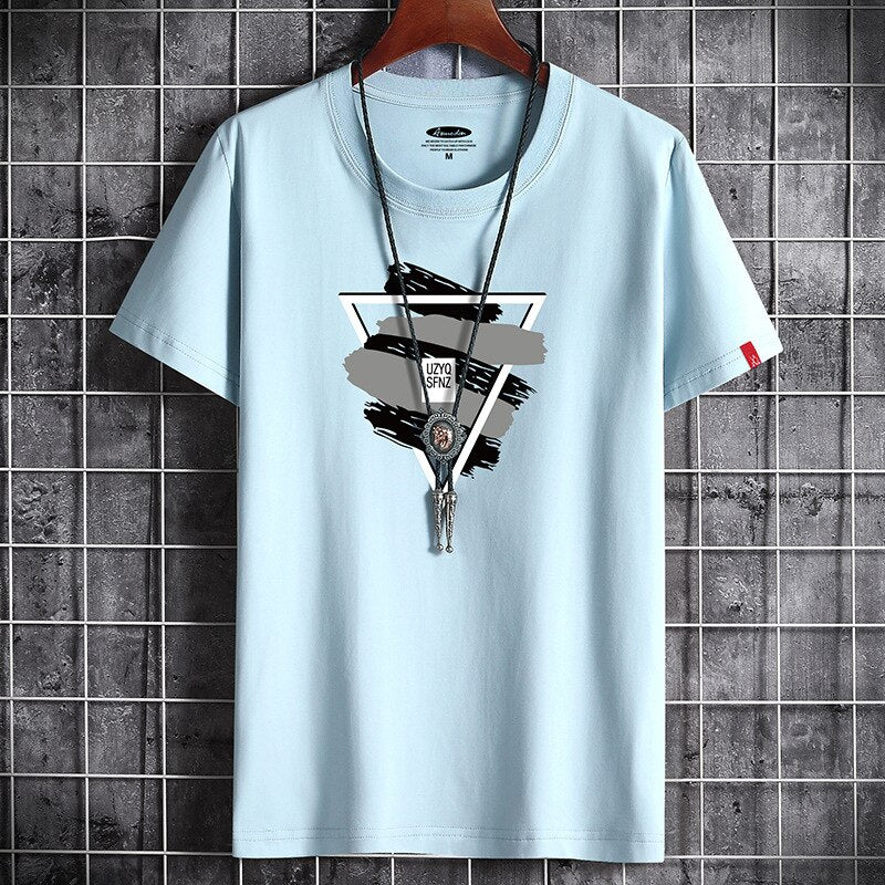 Fashion Anime T Shirt White Oversized Summer