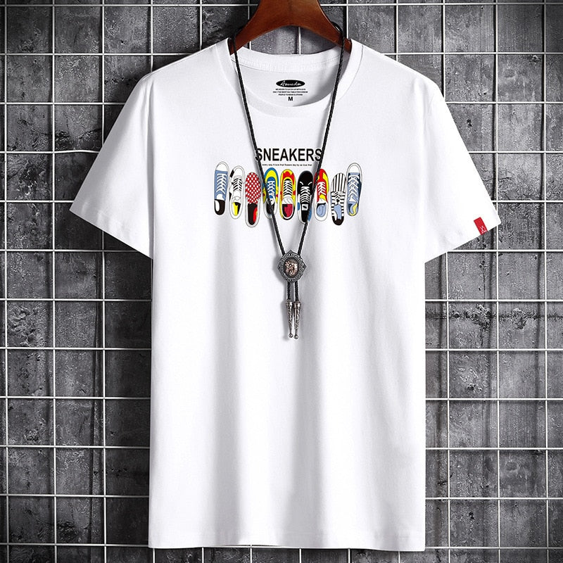 T Shirt Summer for Men Clothing Vintage T-shirt Tshirt Harajuku Manga Anime S-6XL