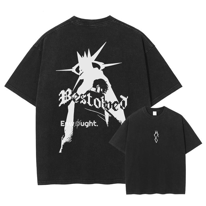 Sung Jin Woo T Shirt Anime S-Solo-Leveling Oversized Vintage