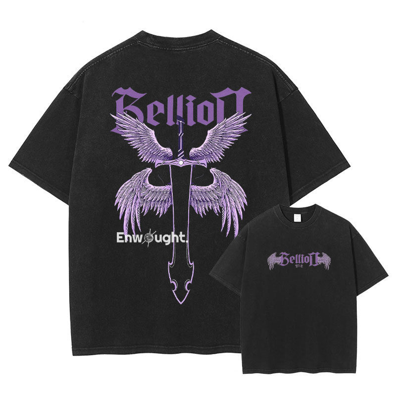 Sung Jin Woo T Shirt Anime S-Solo-Leveling Oversized Vintage