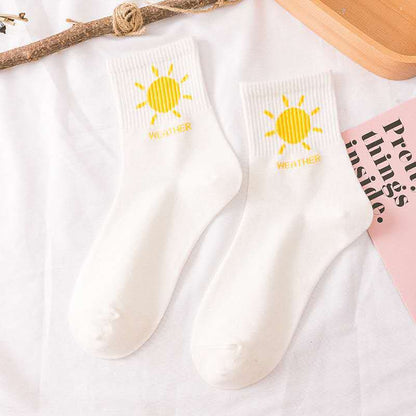 Stocking children women in the middle tube stacking socks