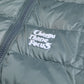 Double zipper white duck down jacket