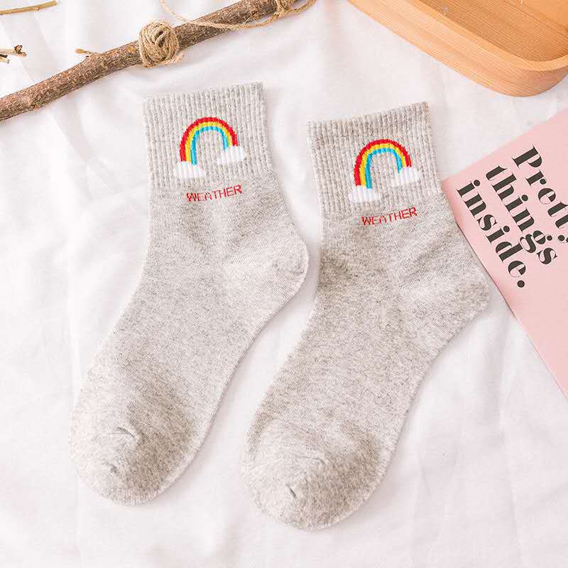 Stocking children women in the middle tube stacking socks