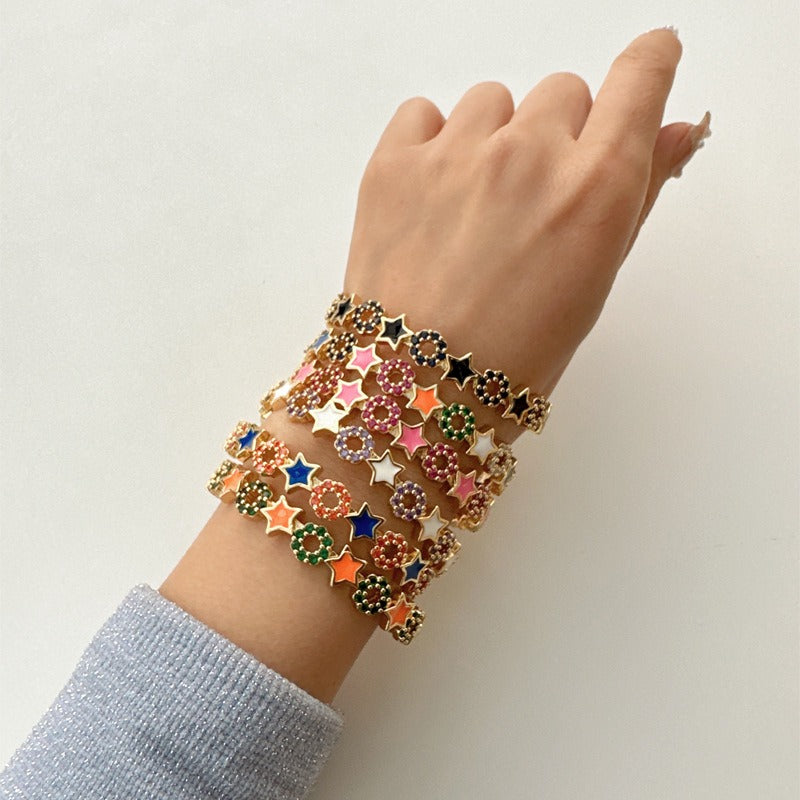 Inlaid Zircon Bracelet Bracelet Bracelet