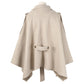 Women Winter Poncho Femme Black Cape Coat S-6XL Plus Size Cloak Ponchos and Capes Poncho